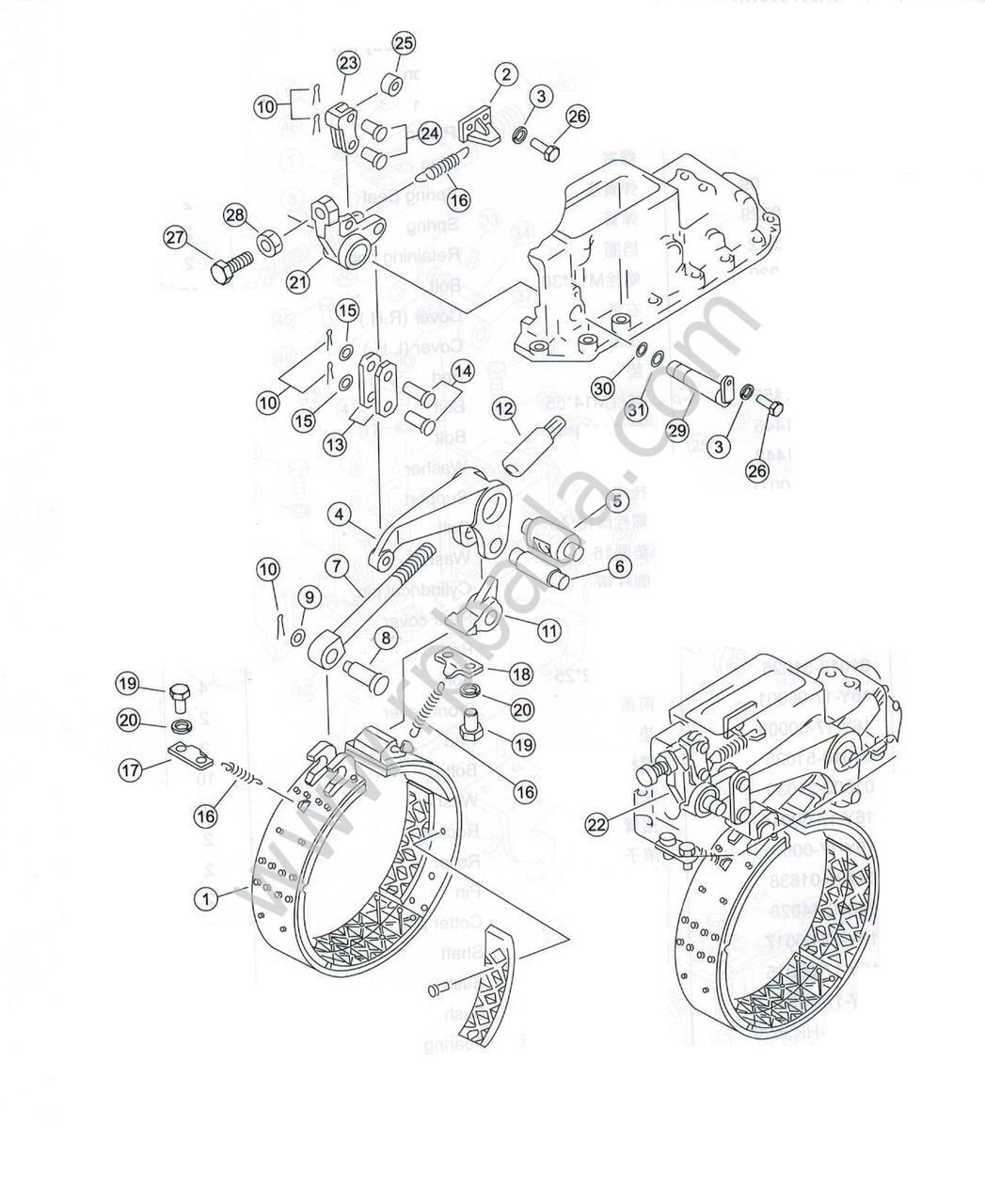 Схема бульдозера шантуй sd16